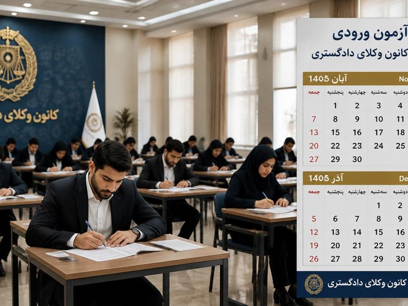 Iranian Bar Attorney Exam 1405 Date Announced | Second Half of Autumn + Full Details